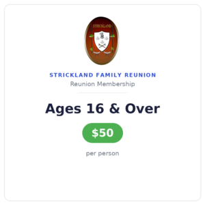 reunion membership (age 16 +)